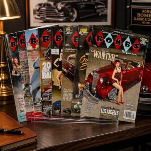 Classic & Kustom Bombs Magazine Issues #1-8 Complete Set