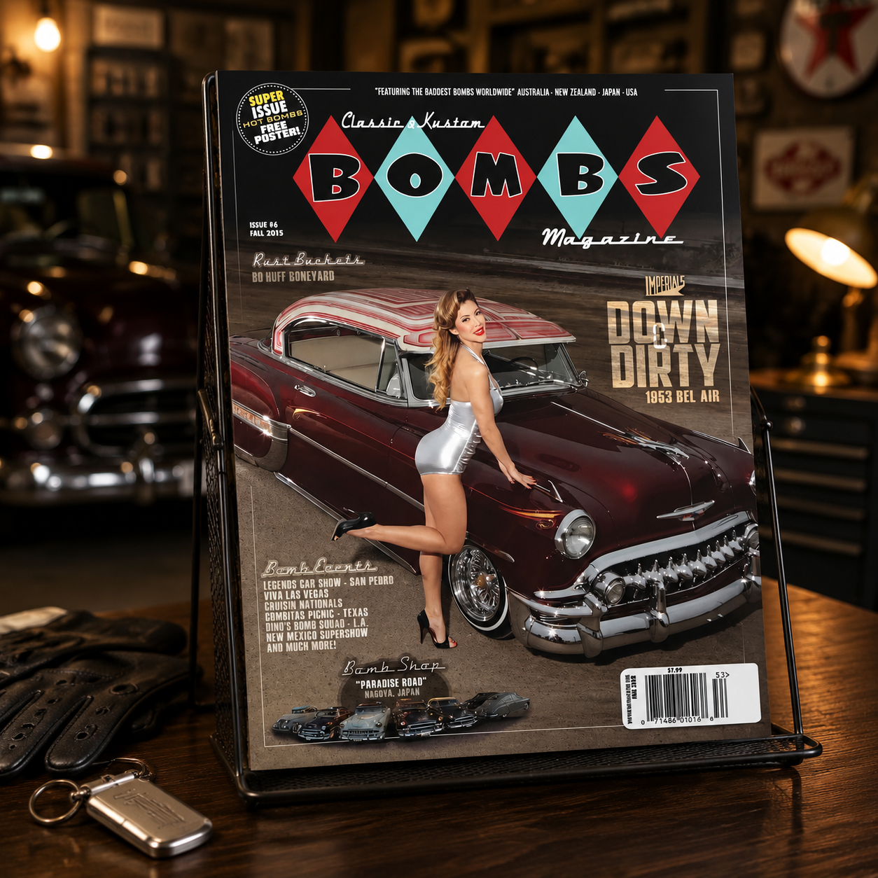Classic & Kustom Bombs Magazine Issue #6