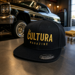 La Cultura Magazine Snapback Hat Black