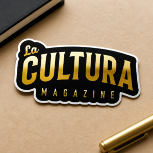 La Cultura Magazine Logo Sticker