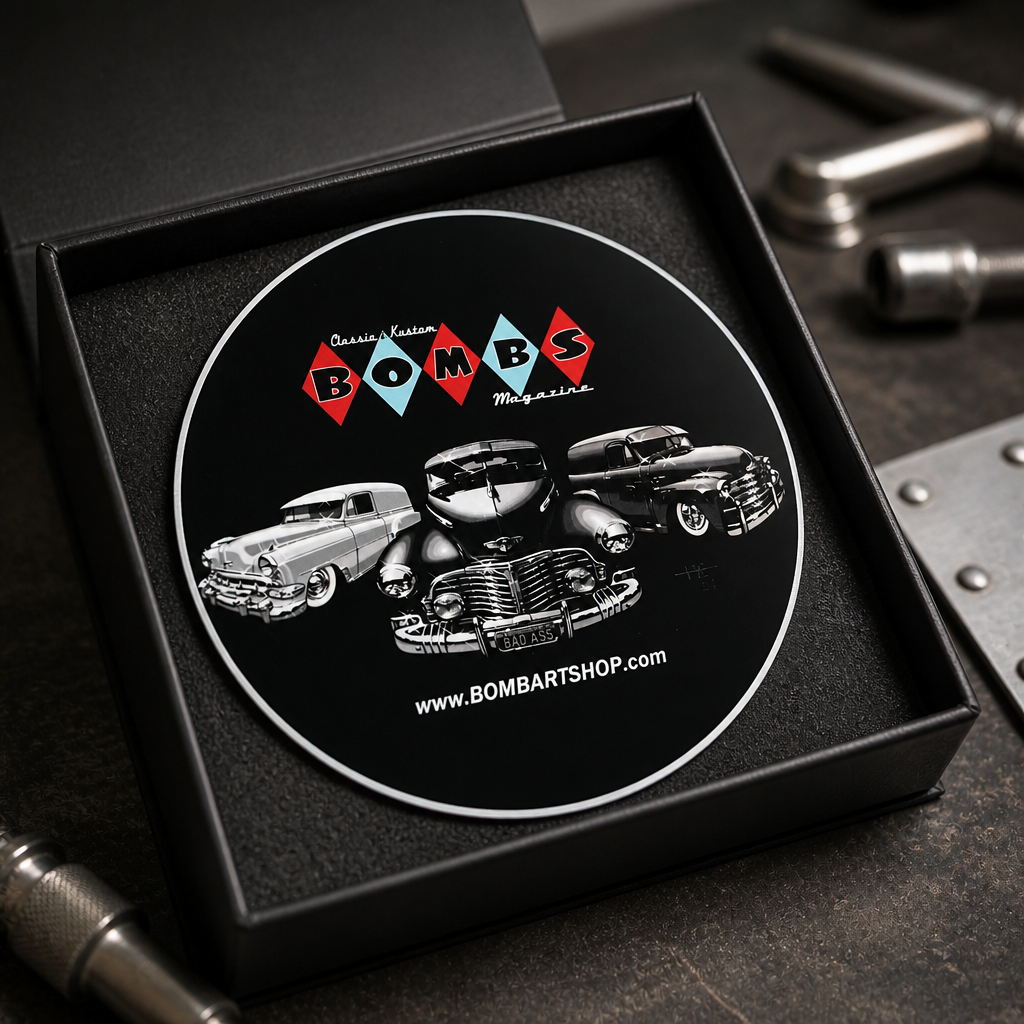 Classic & Kustom Bombs Magazine Bombs Sticker - Image 2