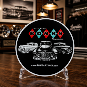 Classic & Kustom Bombs Magazine Bombs Sticker