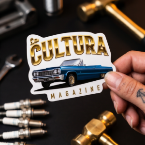 La Cultura Magazine 64 Impala Sticker