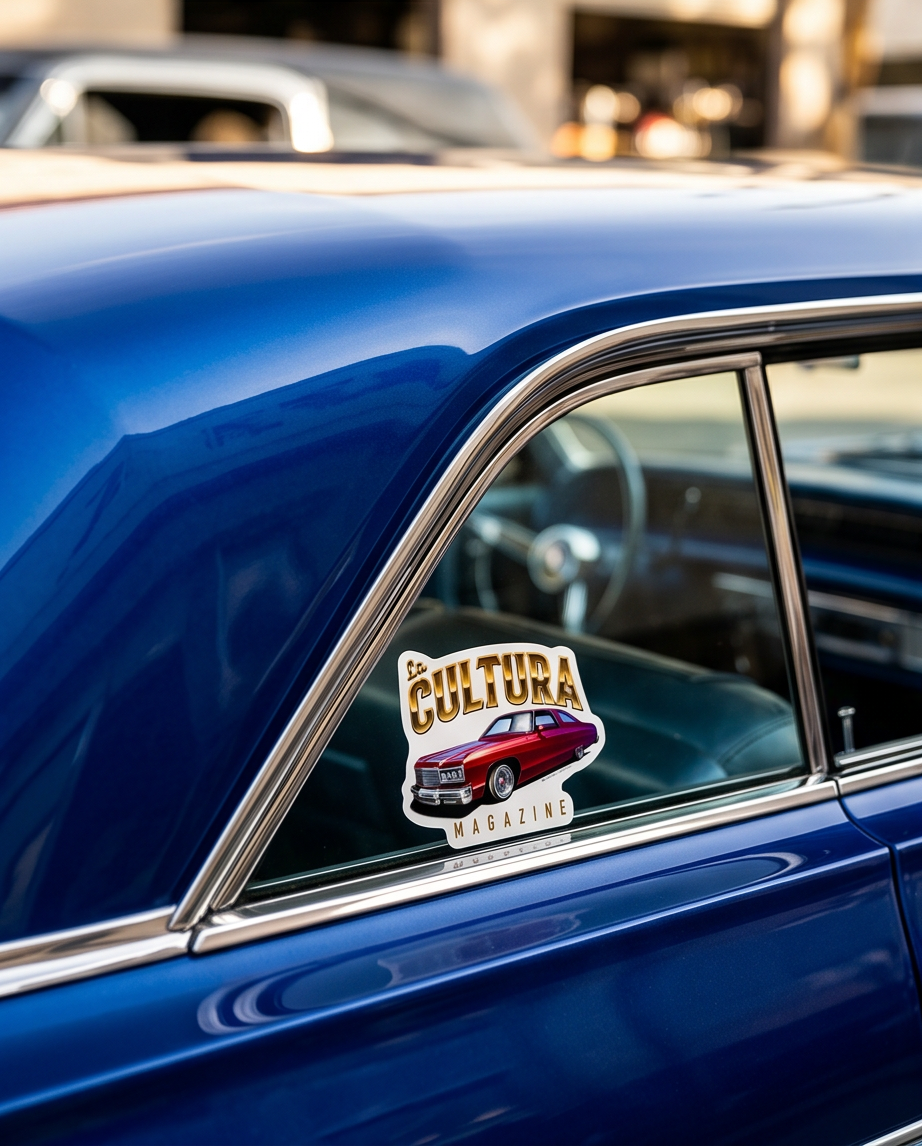 La Cultura Magazine Glass House Sticker - Image 2