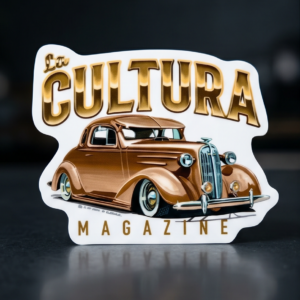 La Cultura Magazine 36 Chevy Sticker