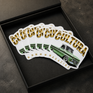 La Cultura Magazine C-10 Truck Sticker