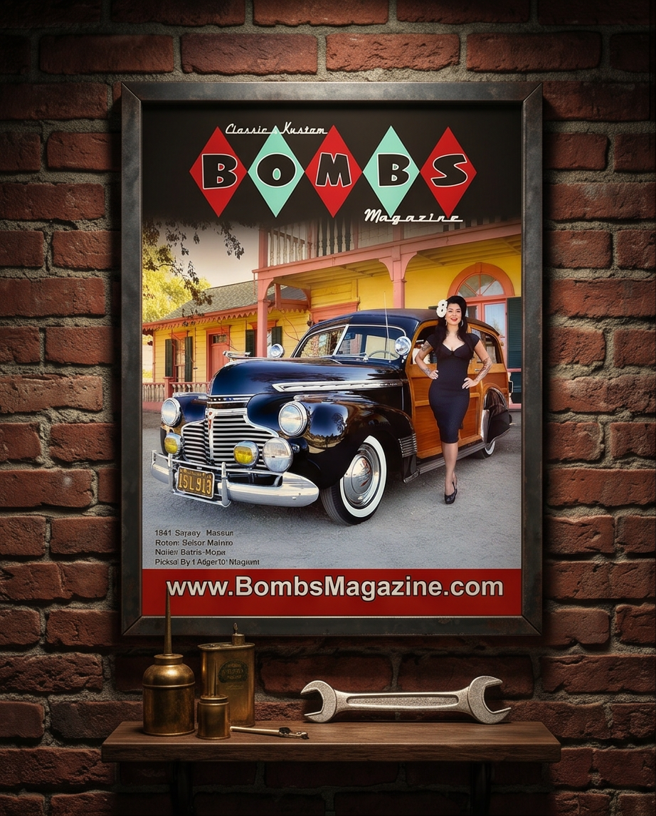 Classic & Kustom Bombs Magazine Cover Poster #2 - Image 3