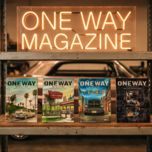 ONEWAY Magazine Issue Set of Issues #1,2,3 & 4