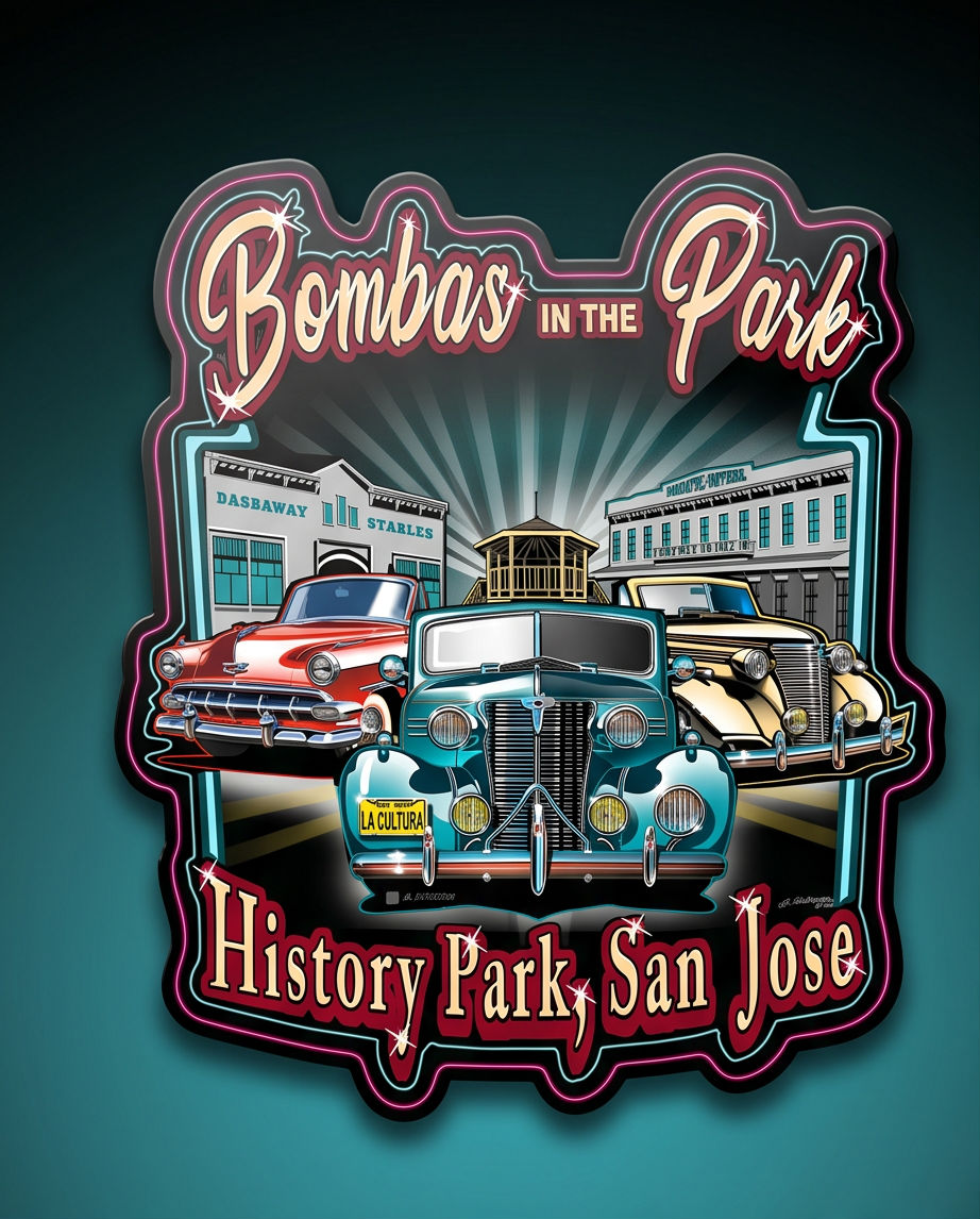 Bombas in the Park #2 Sticker
