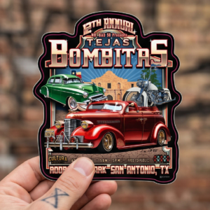 Tejas Bombitas Sticker