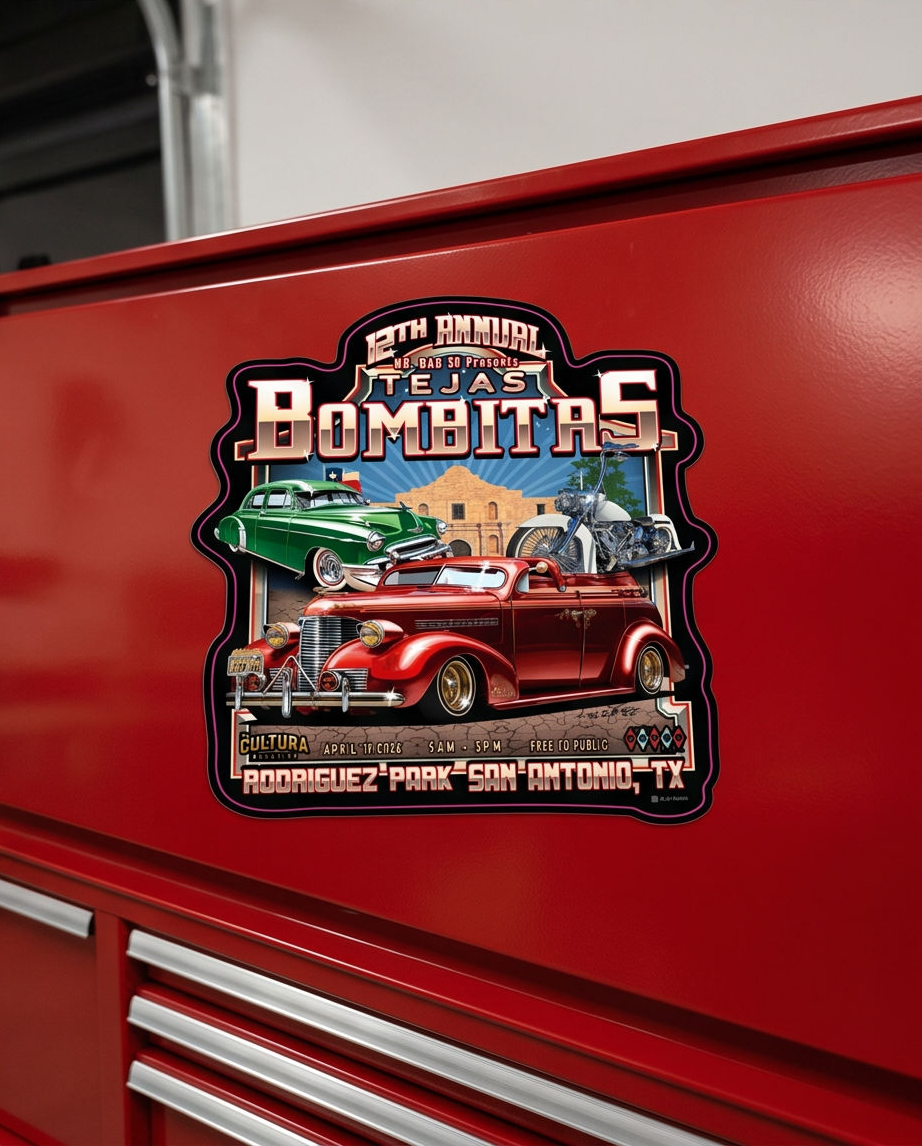 Tejas Bombitas Sticker - Image 2