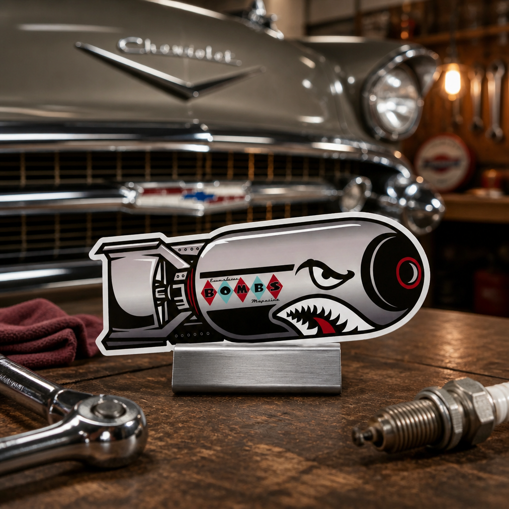 Classic & Kustom Bombs Magazine Bomb Sticker - Image 3
