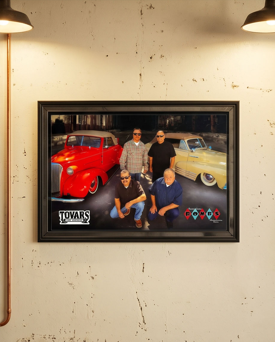 Classic & Kustom Bombs Magazine Tovar Poster - Image 2