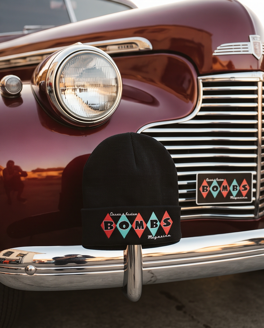 Bombs Magazine Black Beanie - Image 2